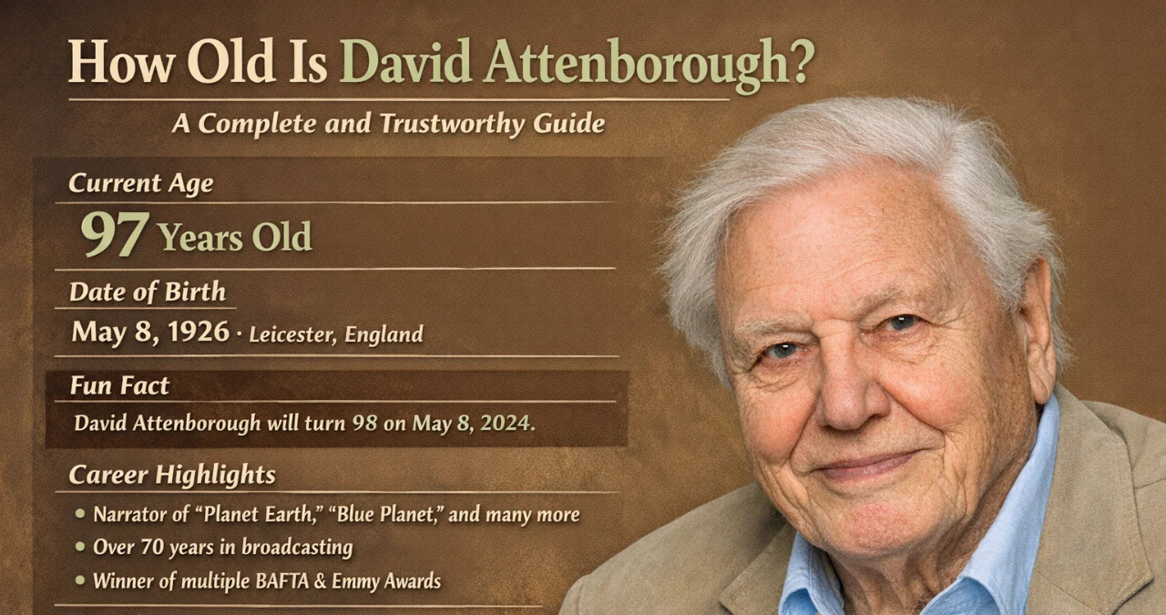 How Old Is David Attenborough