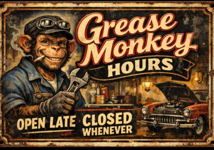 Grease Monkey Hours