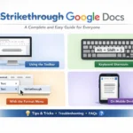 Strikethrough Google Docs