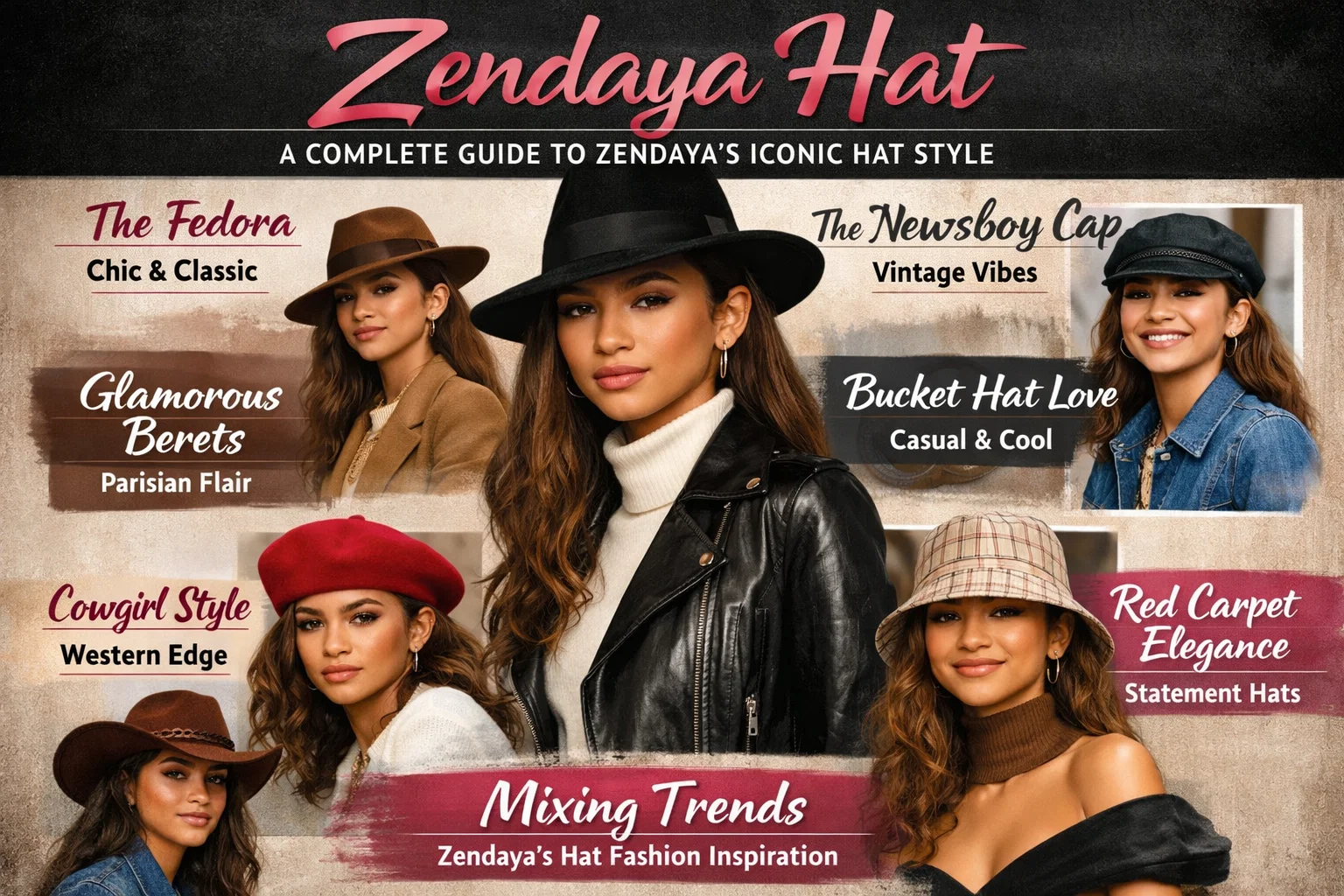 Zendaya Hat