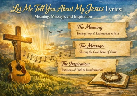 Let Me Tell You About My Jesus Lyrics