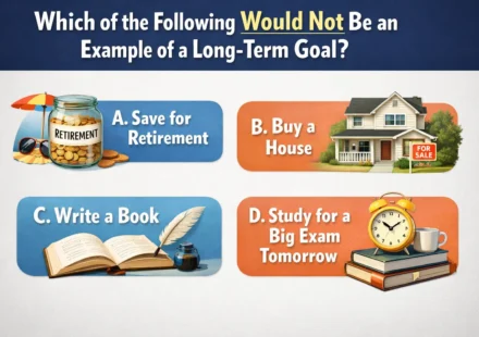 Which of the Following Would Not Be an Example of a Long-Term Goal?
