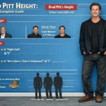 Brad Pitt Height