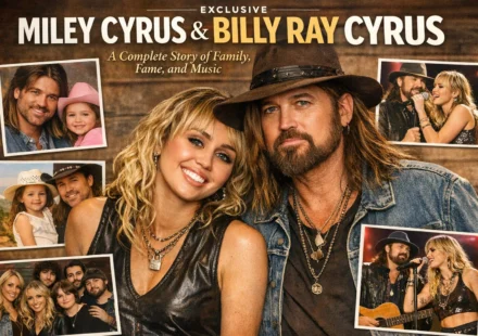 Miley Cyrus and Billy Ray Cyrus