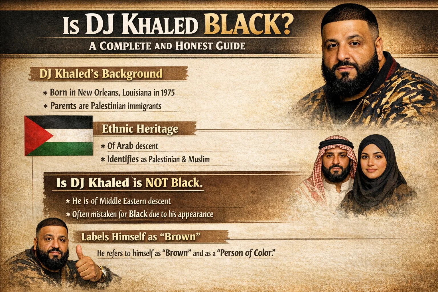 Is DJ Khaled Blac
