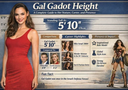Gal Gadot Height