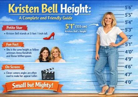 kristen bell height
