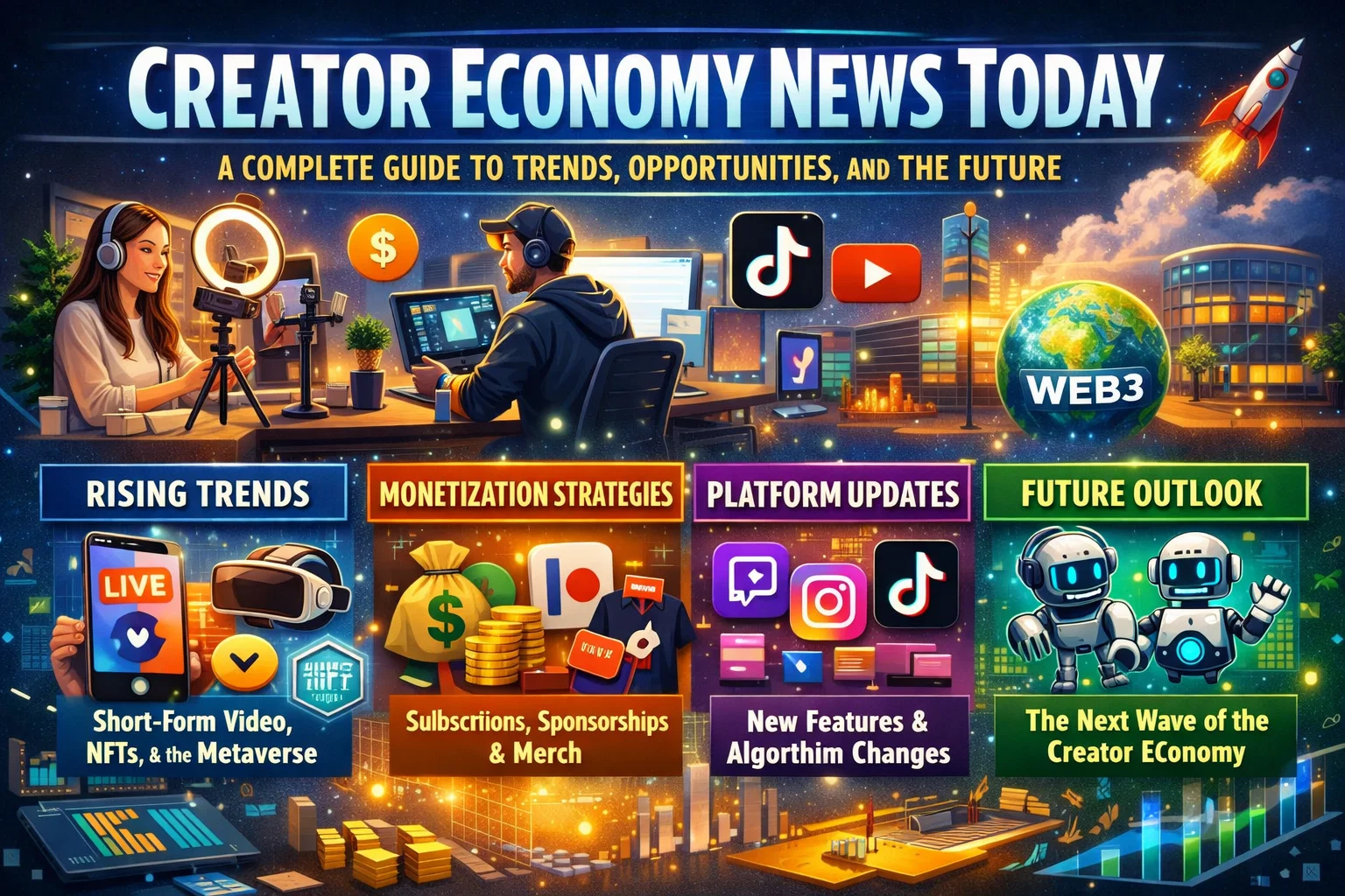 Creator Economy News Today: