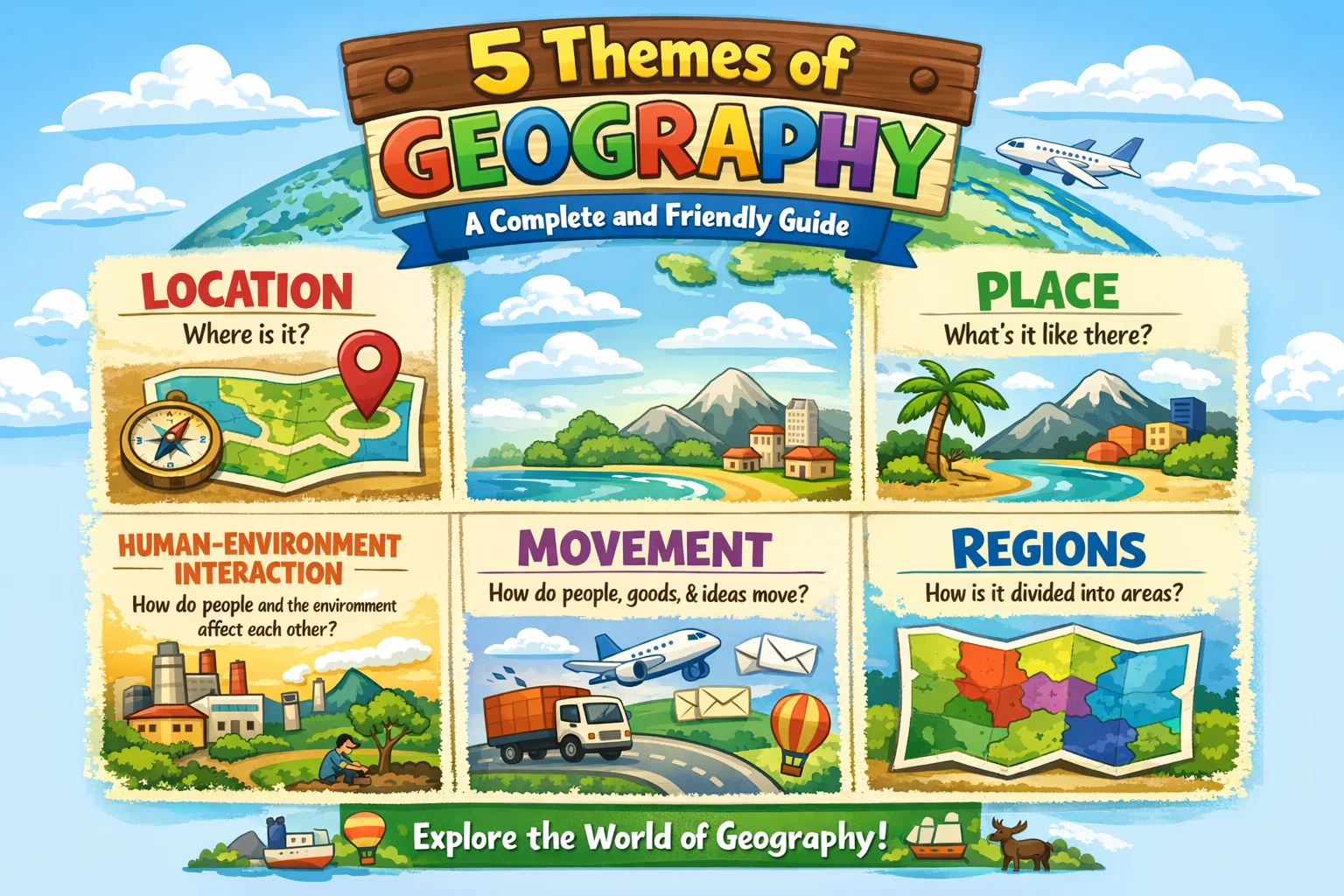 5 Themes of Geography