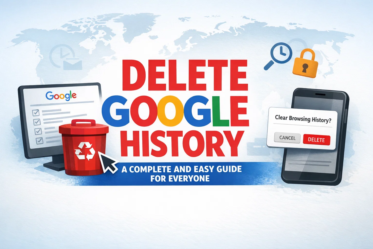 Delete Google History