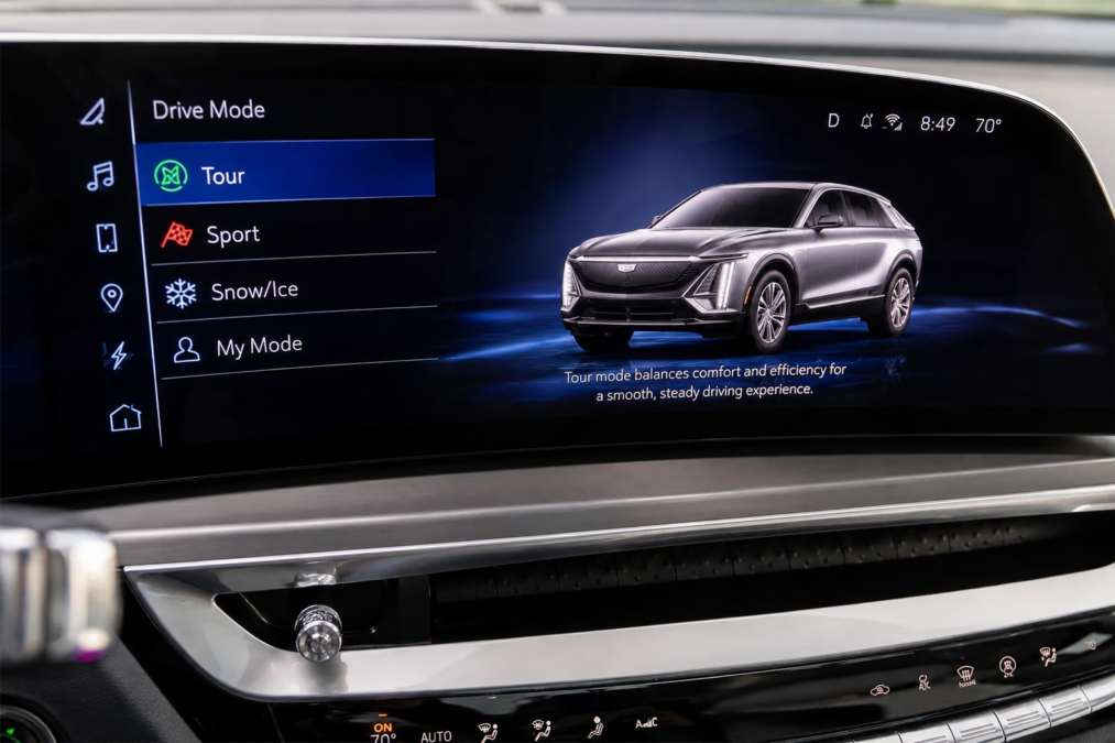 Do the Driving Modes in Cadillac Lyriq Offer Different Ranges or Battery Usages? 1 ChatGPT Image May 16 2026 05 44 57 PM
