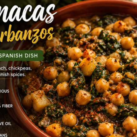 Best Espinacas Con Garbanzos Near Me