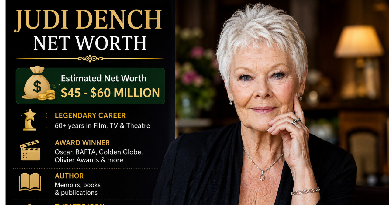 Judi Dench Net Worth