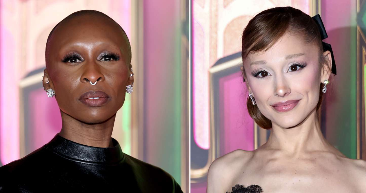 Ariana Grande and Cynthia Erivo
