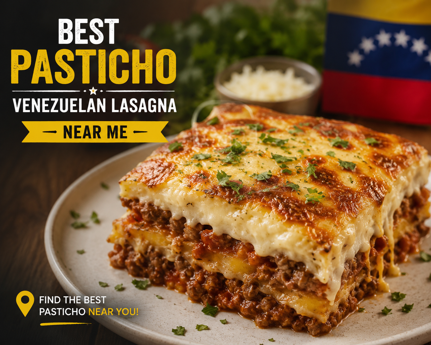 Best Pasticho Venezuelan Lasagna Near Me